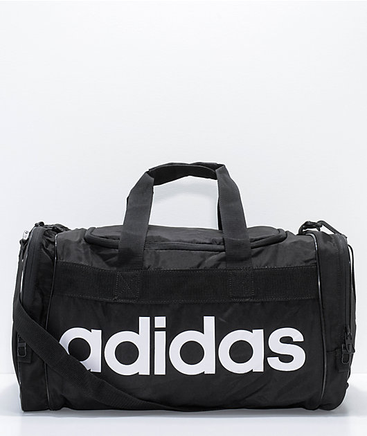 adidas gym bag black