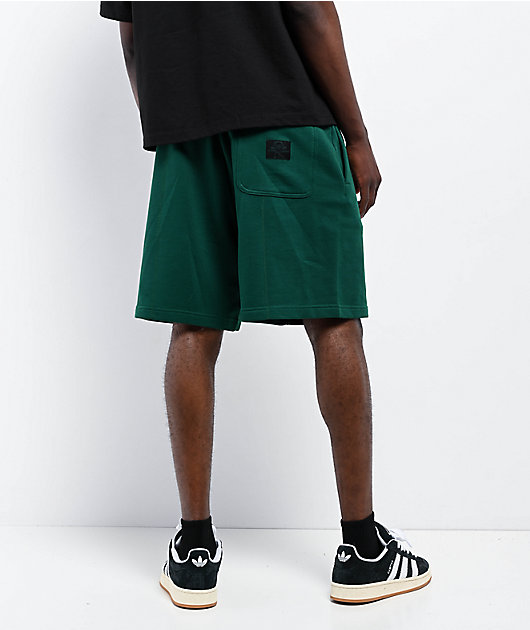 Adidas Mens Shorts Dark Green Adidas Shorts Adidas Solid CLX