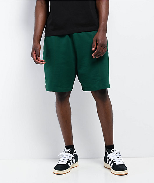 adidas Originals Shmoofoil Featherweight Dark Green Sweat Shorts