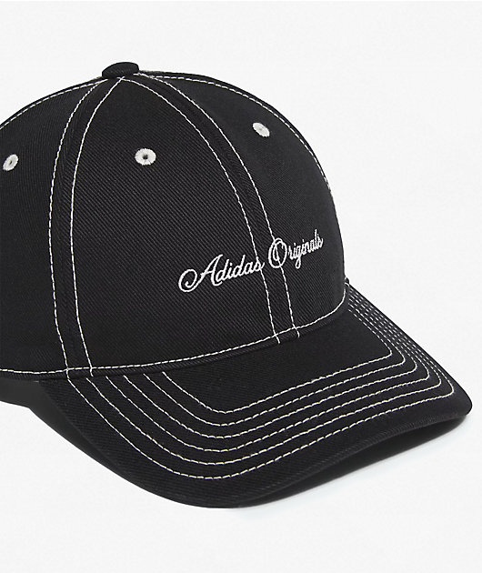 adidas Originals Signature Black Strapback Hat