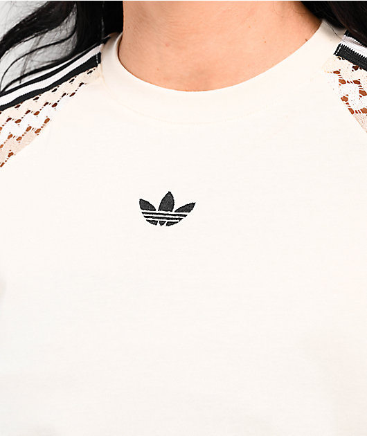 Tシャツ・カットソー ADIDAS Originals Summer Glow Cali Tee 5FT1583 adidas Originals Summer Glow Cali White T-Shirt | Zumiez