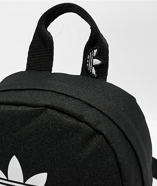 adidas Trefoil Black Mini Backpack