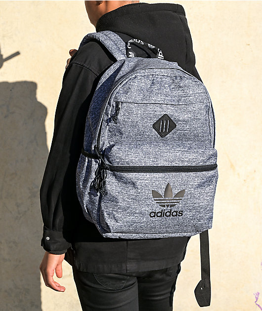 adidas grey rucksack