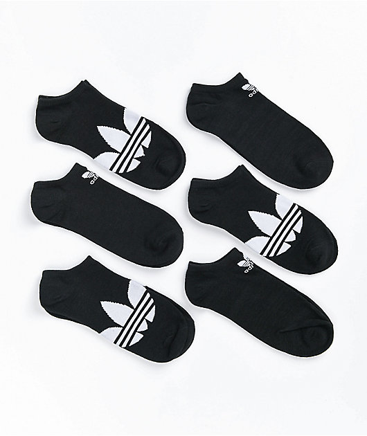 adidas Originals Trefoil 6 Pack No Show Socks