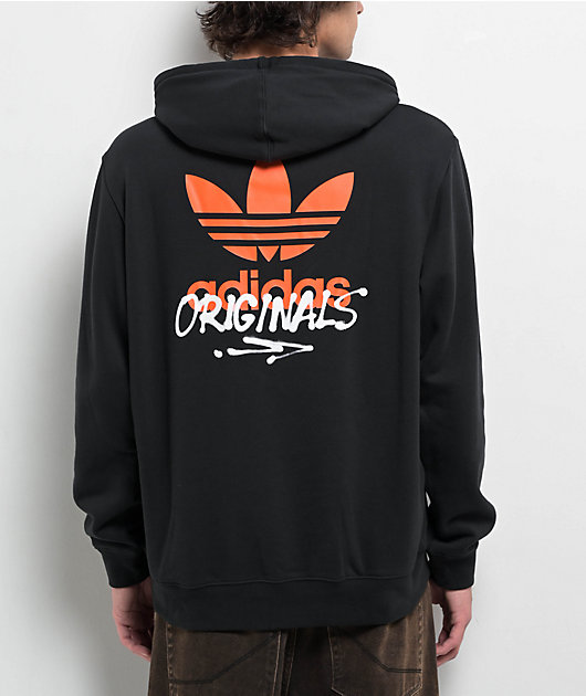 トップス 00s adidas zip hoodie trefoil logo Amazon.com: adidas Originals unisex-youth Trefoil Hoodie
