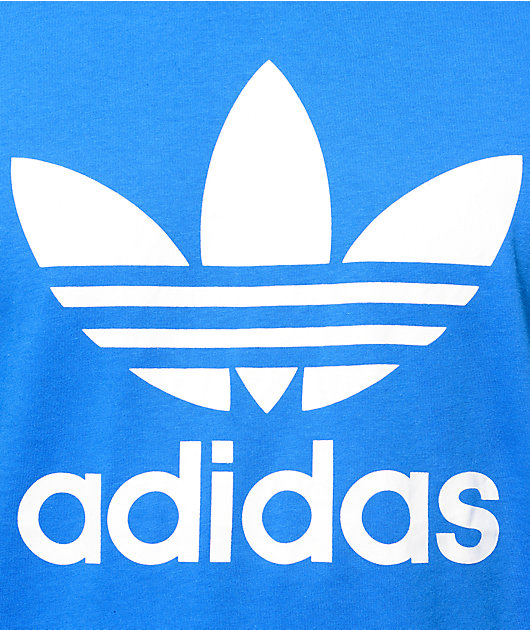 camiseta adidas originals azul