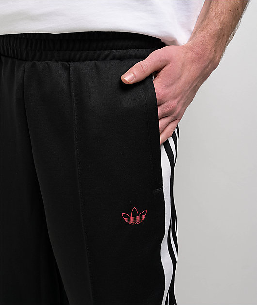 adidas Originals Tyshawn Black & Crystal White Track Pants | Zumiez