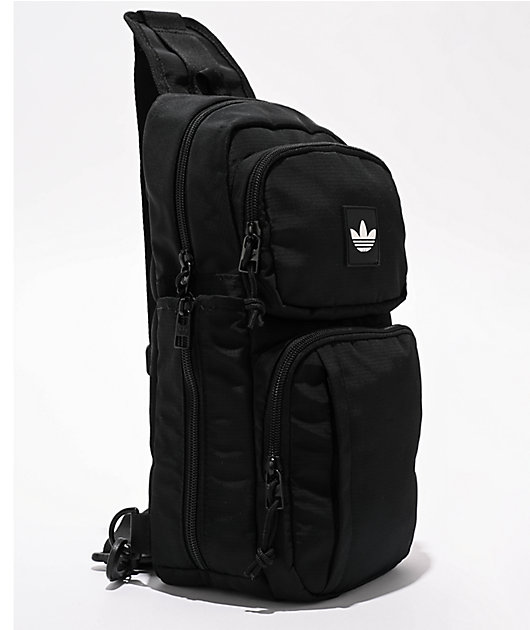adidas Originals Utility 4.0 Black Crossbody Bag | Zumiez
