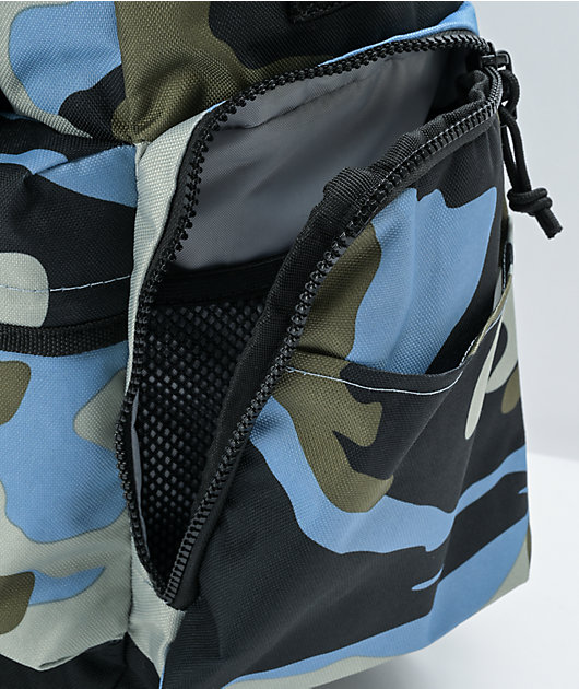 adidas Originals Utility 4.0 Blue, Black, & Grey Camo Backpack