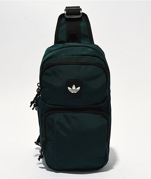 adidas Originals Utility Green Crossbody Bag Zumiez