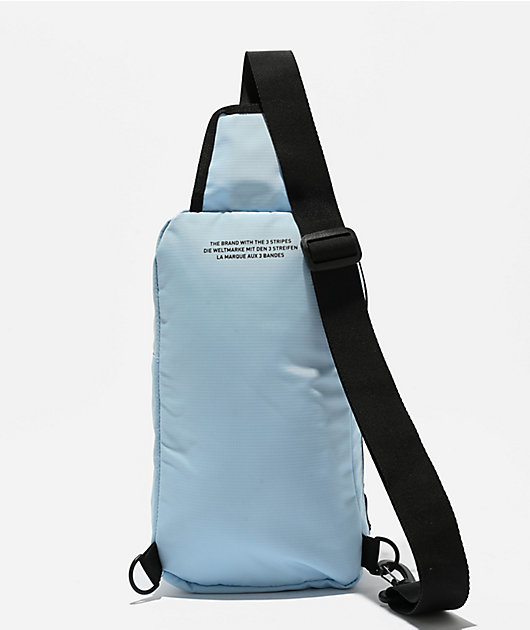 adidas Originals Utility 4.0 Light Blue Crossbody Bag | Zumiez