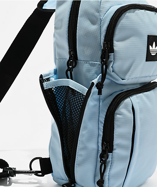 adidas Originals Utility 4.0 Light Blue Crossbody Bag | Zumiez