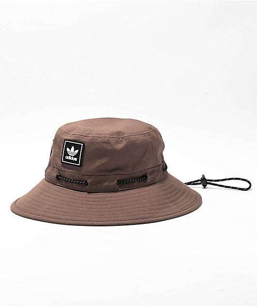 adidas Originals Utility Earth Strata Brown Boonie Hat | Zumiez