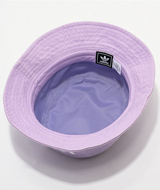 lilac bucket hat adidas