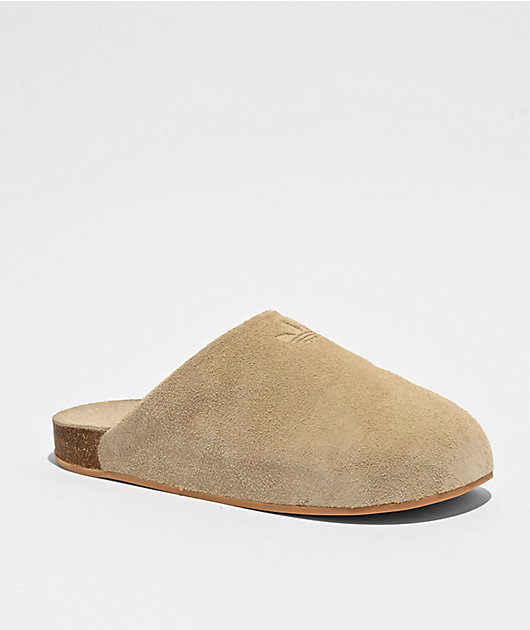 adidas Originals Women's Adimule Magic Beige & Gum Slippers | Zumiez