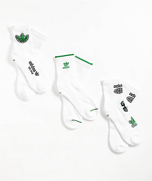 Adidas originals socks white online