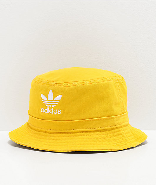 yellow bucket hat adidas