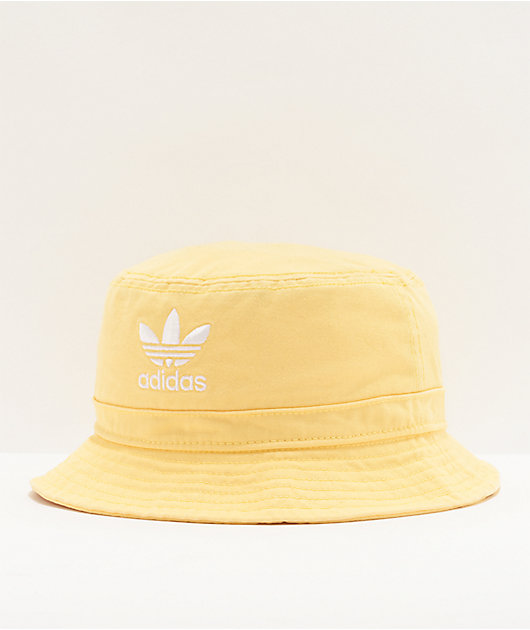 yellow adidas bucket hat