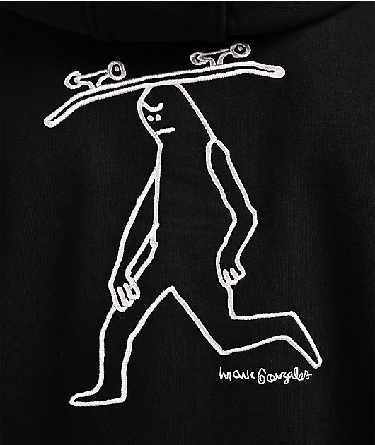 adidas Originals x Mark Gonzales Skate Head Black Hoodie