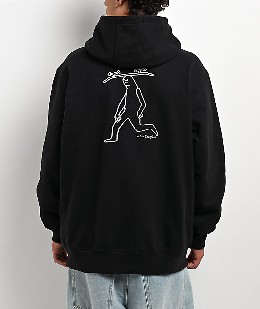 adidas Originals x Mark Gonzales Skate Head Black Hoodie | Zumiez