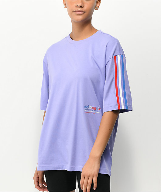 adidas Oversized Periwinkle T Shirt Zumiez