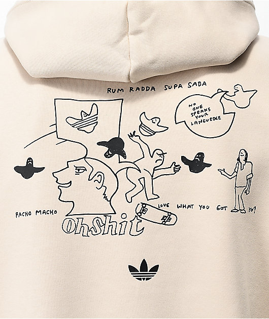 adidas Pacho Macho Ivory Hoodie