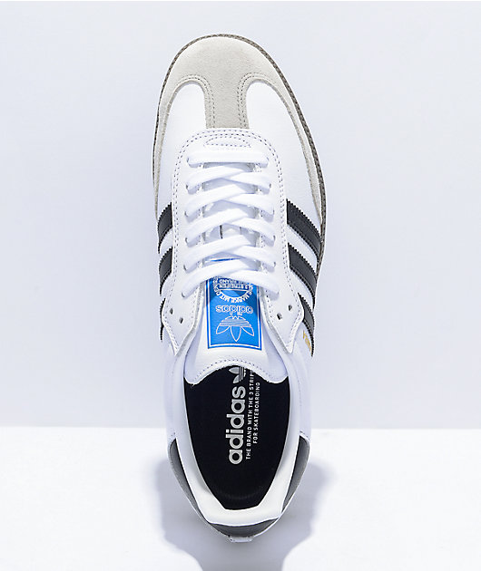 adidas black and white samba