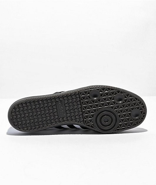adidas Samba ADV White, Black & Gum Skate Shoes