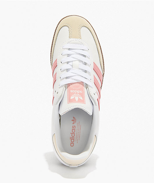 adidas Samba OG Cloud White & Mauve Shoes