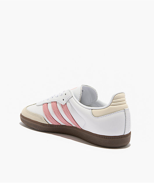 adidas Samba OG Cloud White & Mauve Shoes