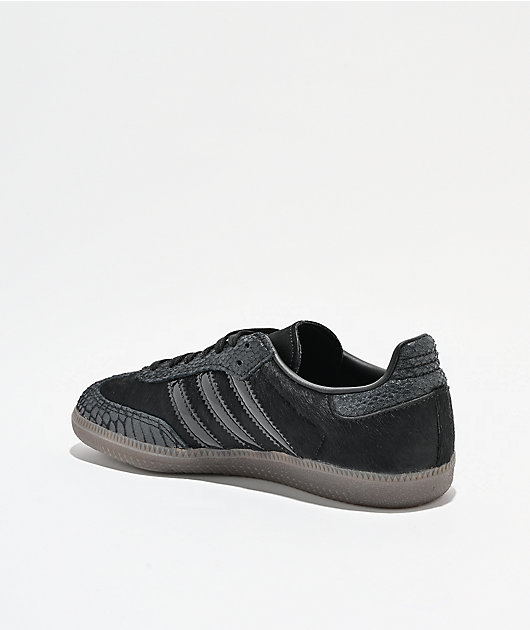 adidas Samba OG Pony Hair Core Black Shoes