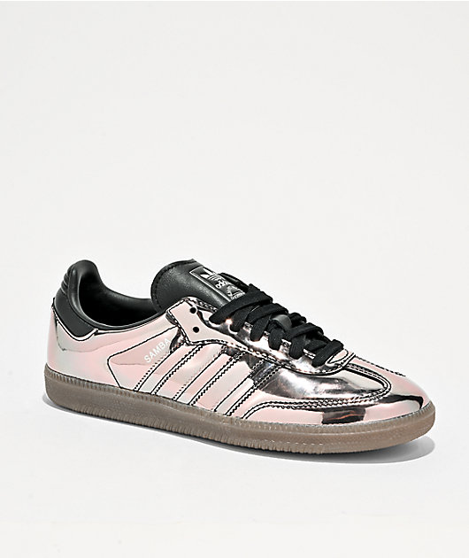 adidas Samba OG Silver & Gum Shoes | Zumiez