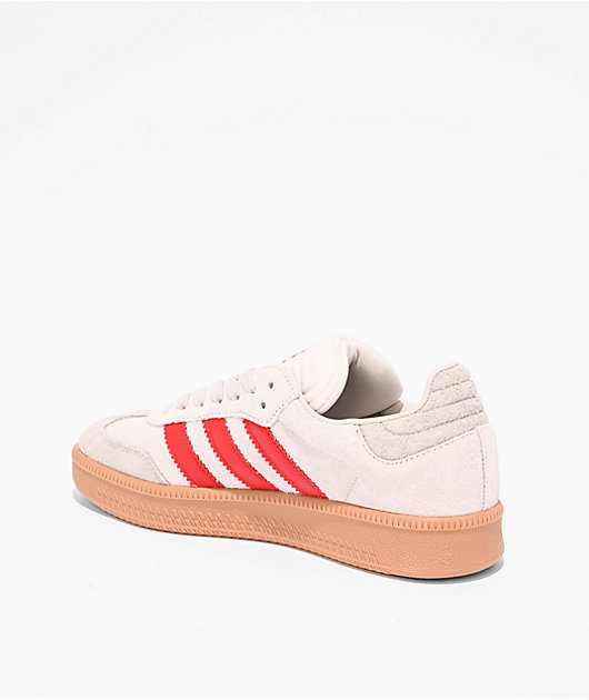 adidas Samba XLG Grey, Red & Gum Shoes