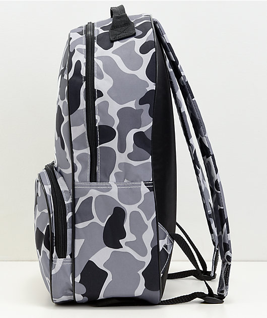 adidas Santiago Black & Grey Camo Backpack | Zumiez