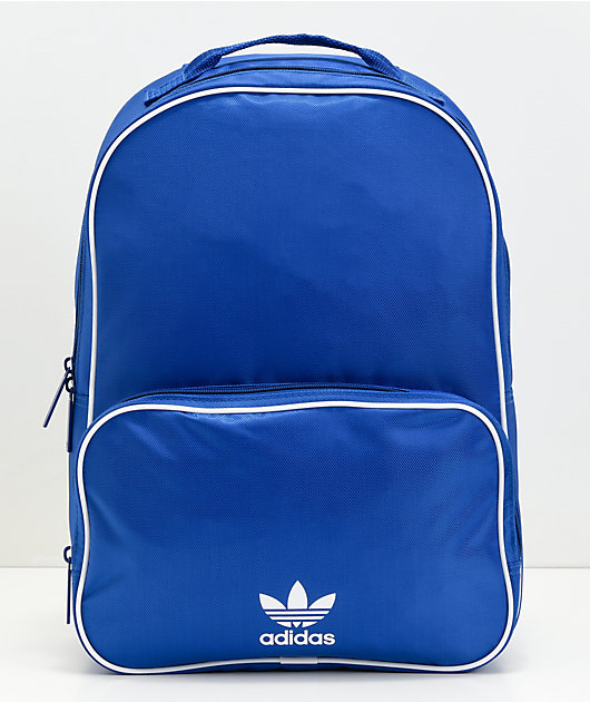 blue adidas rucksack