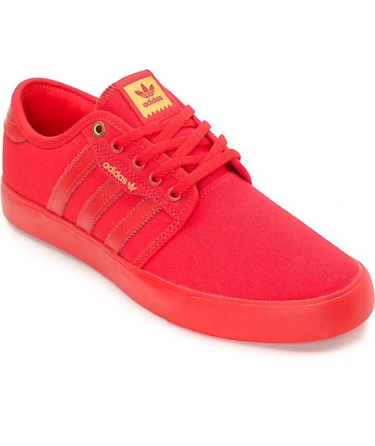 adidas Seeley Mono Scarlet Red Shoes 