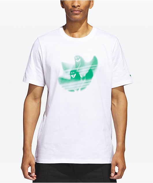 adidas Shmoo Logo White T Shirt Zumiez