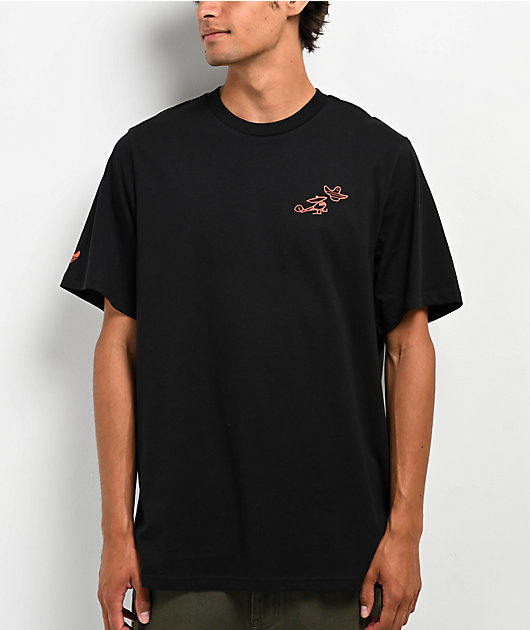 adidas Shmoofoil Big Bad City Black T Shirt Zumiez