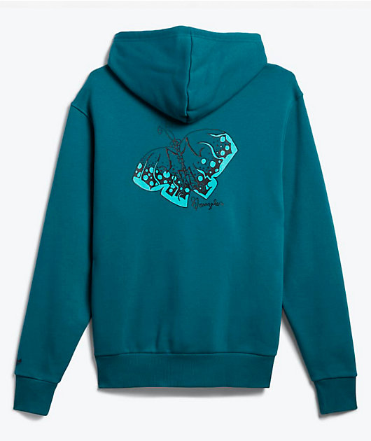 adidas Shmoofoil Butterfly Teal Hoodie