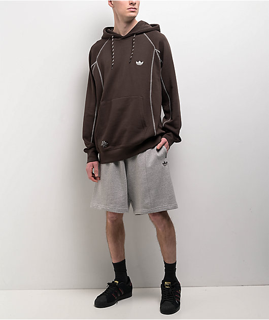 adidas Shmoofoil Dark Brown & Core White Featherweight