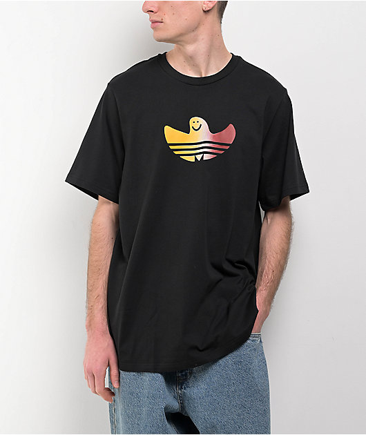 adidas Shmoofoil Fill Black T-Shirt | Zumiez