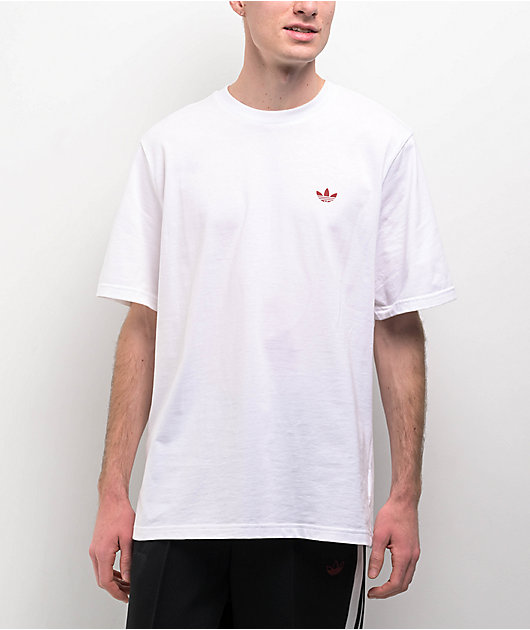 adidas Skate 4.0 Logo White T-Shirt