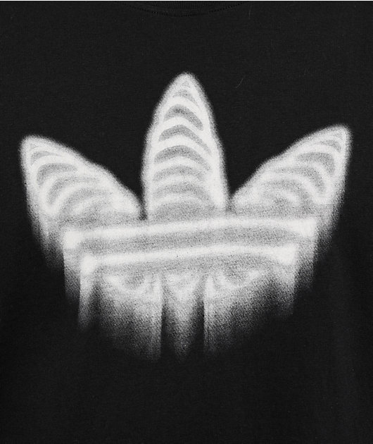 adidas Skeleton Trefoil Black T-Shirt