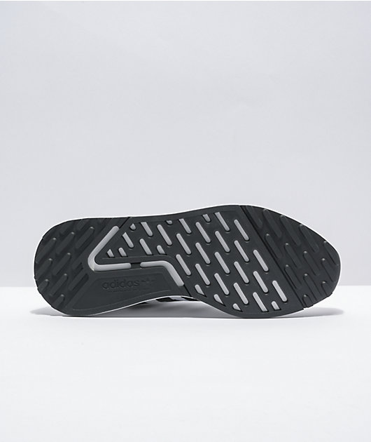adidas Smooth Runner White, Black & Grey shoes