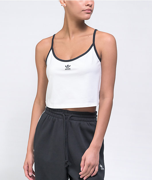 Adidas tank top crop on sale