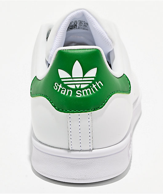 adidas Stan Smith White & Green Shoes