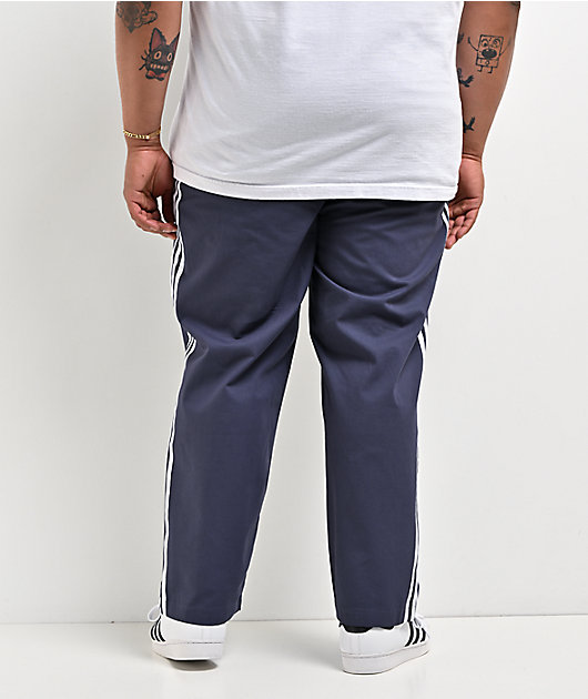 adidas Superfire Navy Track Pants | Zumiez