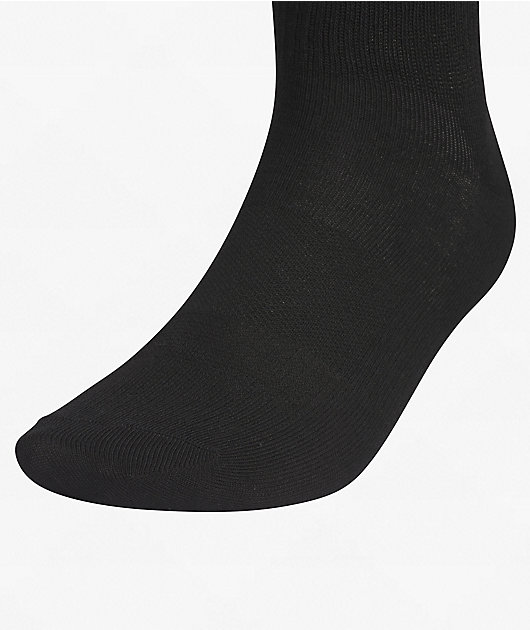 adidas Superlite 6 Pack Black, White & Grey Crew Socks