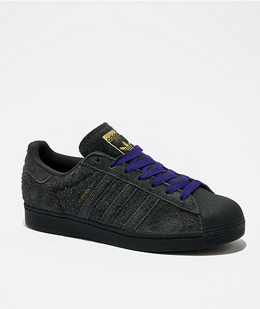 adidas Superstar ADV Carbon Purple Skate Shoes Zumiez
