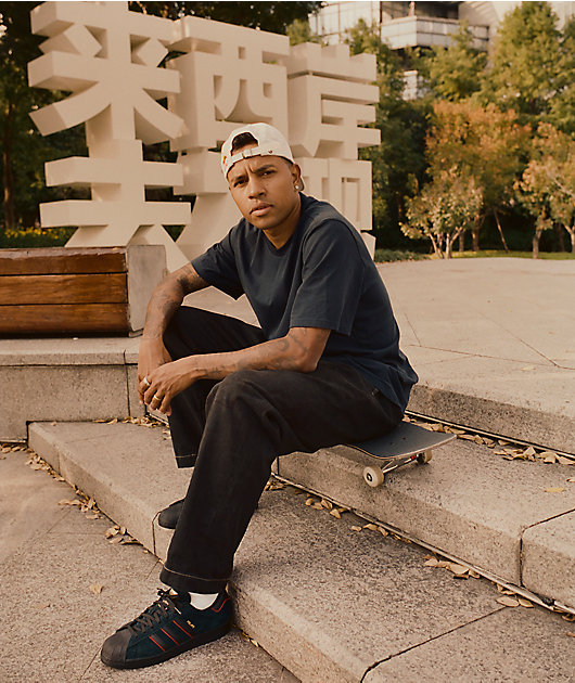 adidas Superstar ADV Felipe Core Black Better Scarlet Skate